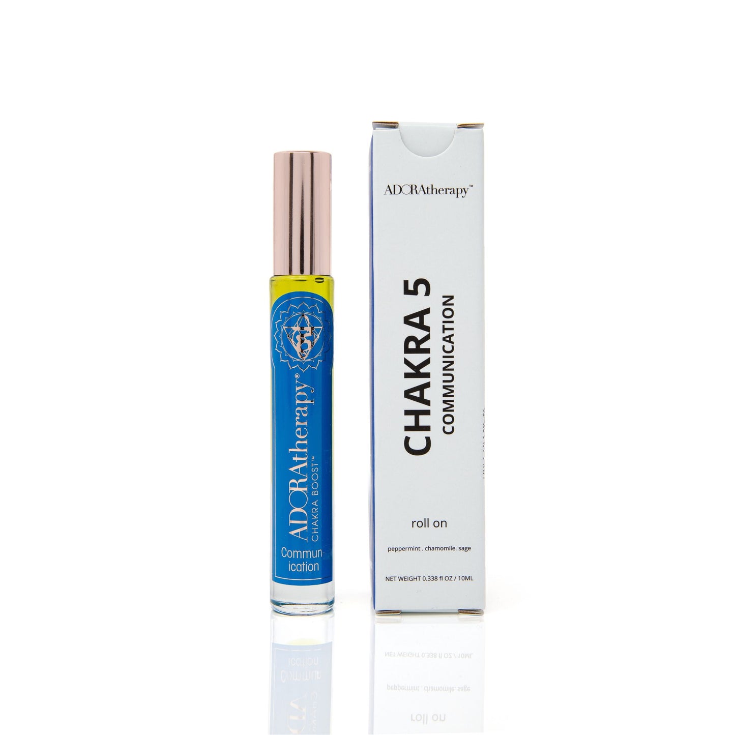 Chakra 5 Communication Roll On Perfume Oil